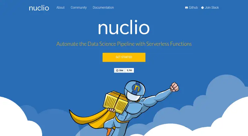 Nuclio's own site