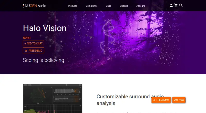 Halo Vision's own site