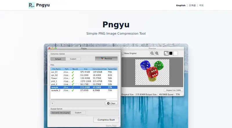 Pngyu's own site
