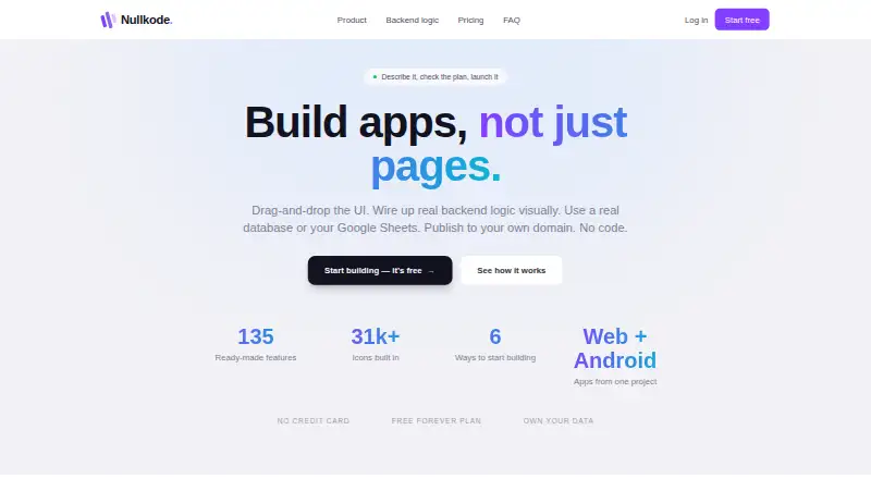 nullkode's own site