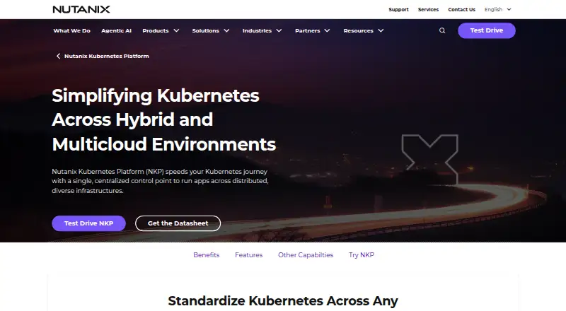 Nutanix Kubernetes Platform (NKP)'s own site
