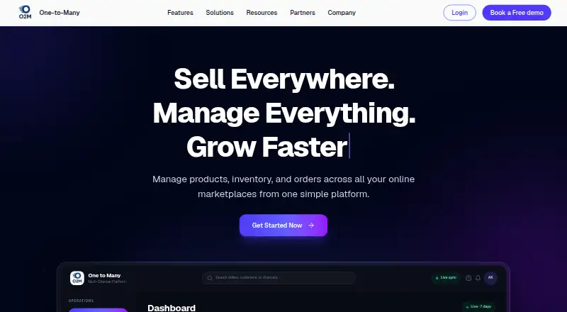 O2M's own site