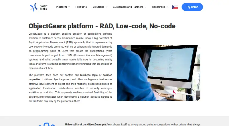 ObjectGears's own site