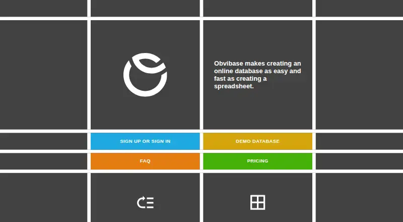 Obvibase's own site