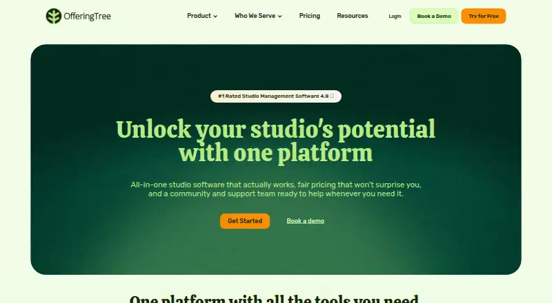 OfferingTree's own site