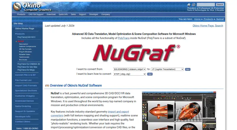 NuGraf's own site