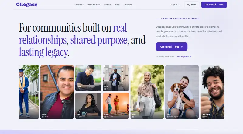 Ollegacy's own site