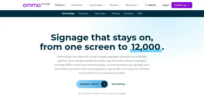 OmmaSign's own site