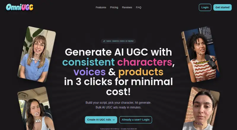OmniUGC's own site