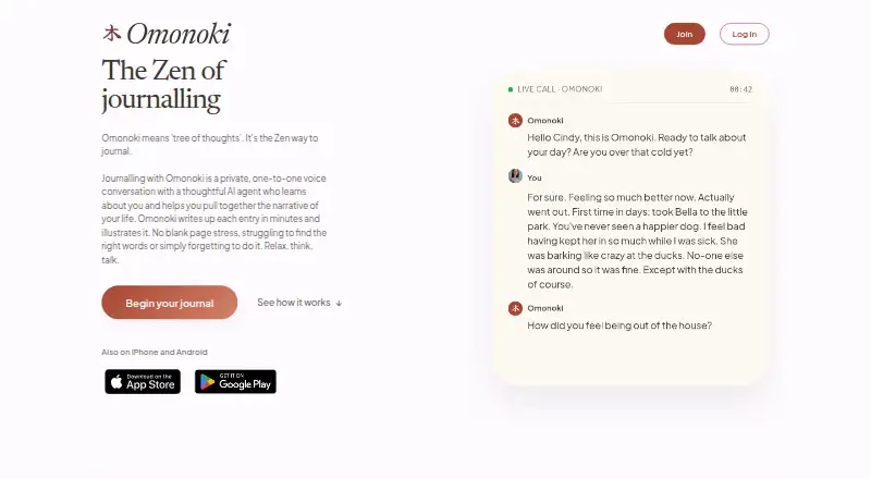 Omonoki's own site