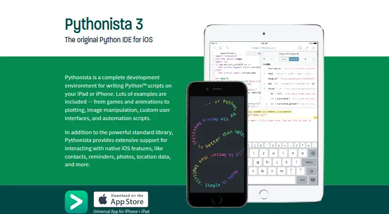 Pythonista's own site