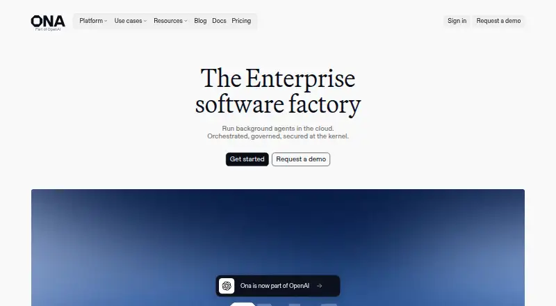 Ona's own site
