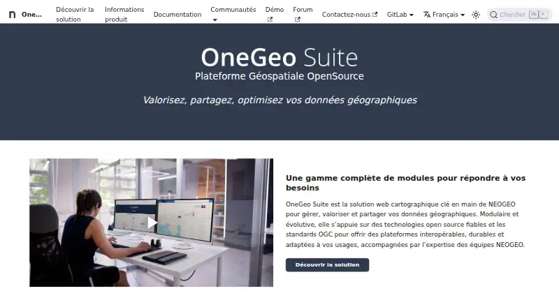 OneGeo Suite's own site