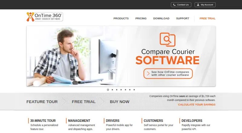 OnTime 360's own site
