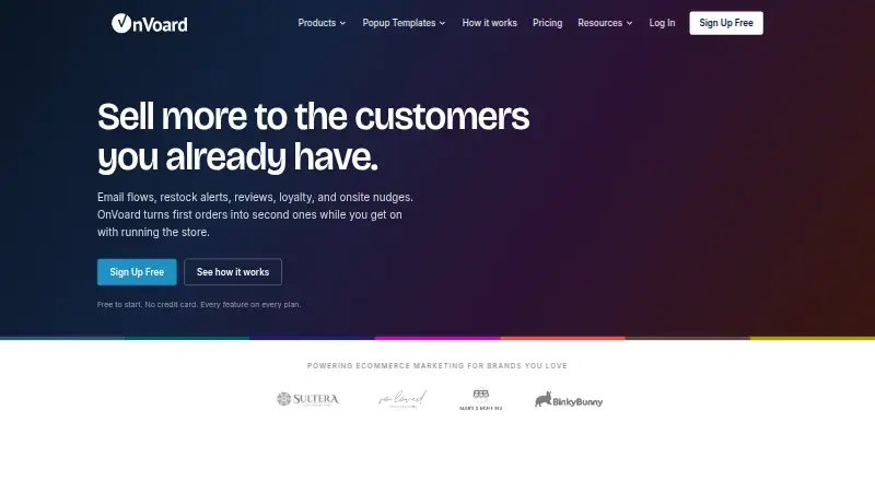 OnVoard's own site
