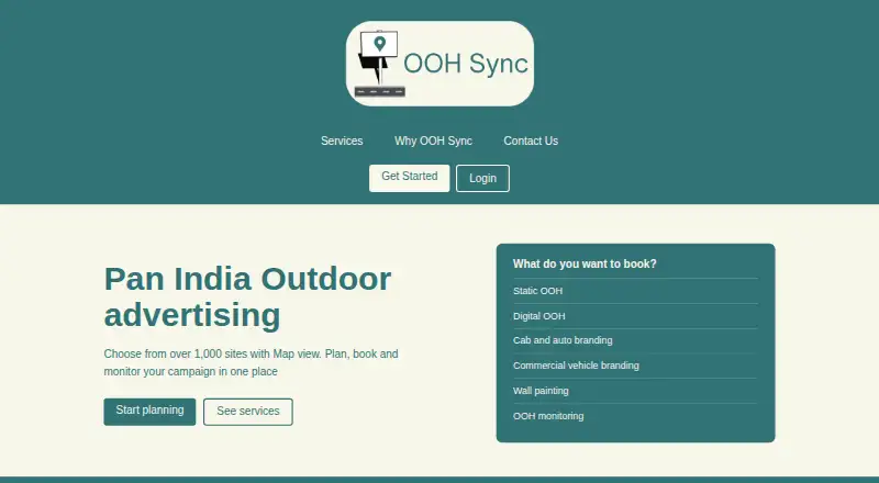 OOH Sync's own site
