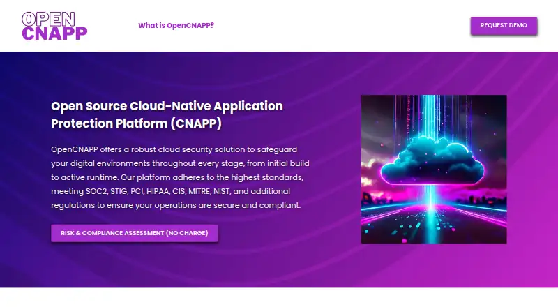 The OpenCNAPP homepage