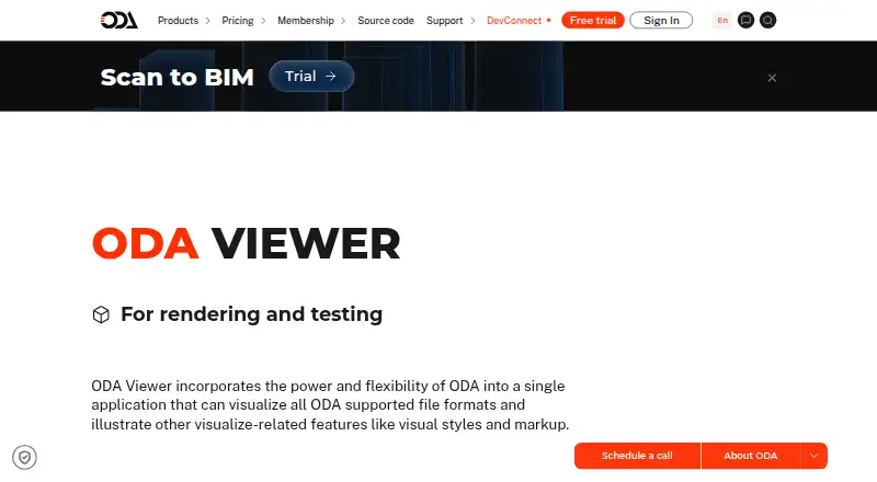 ODA Viewer's own site