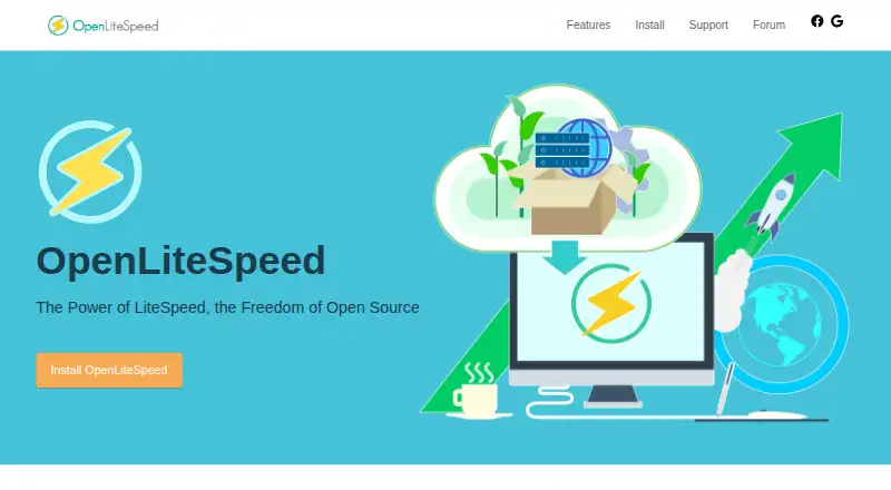 OpenLiteSpeed's own site