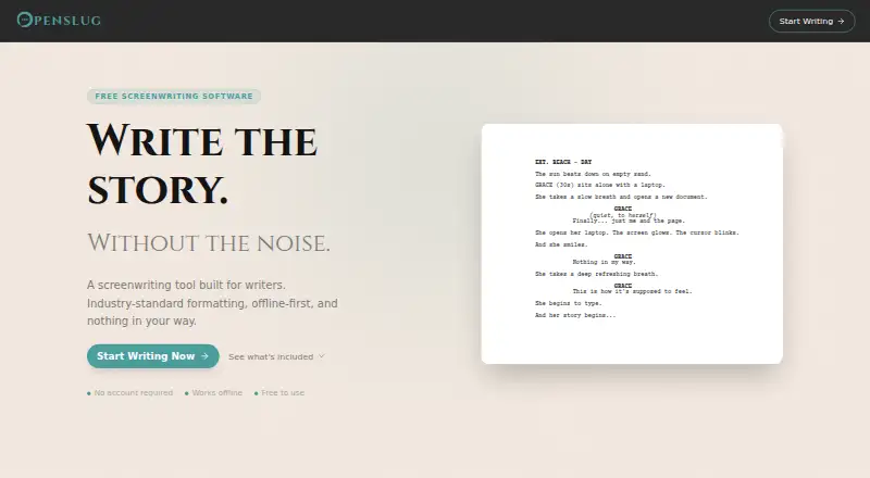 OpenSlug's own site