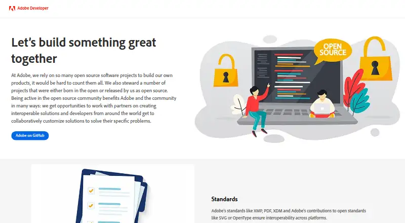 Adobe PDF Library SDK's own site