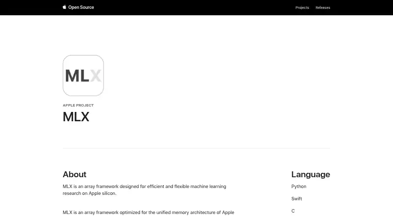 MLX's own site