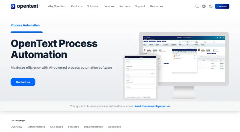 OpenText AppWorks's own site