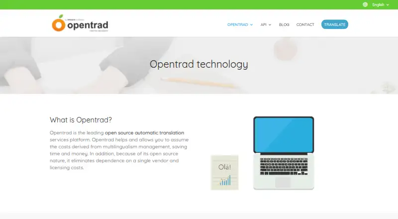 OpenTrad's own site