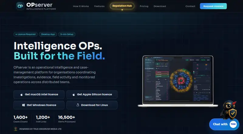 OPserver's own site