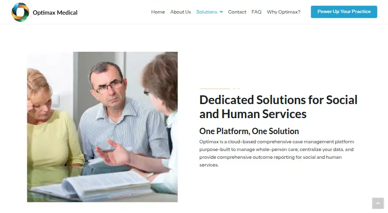 Optimax Case Management's own site
