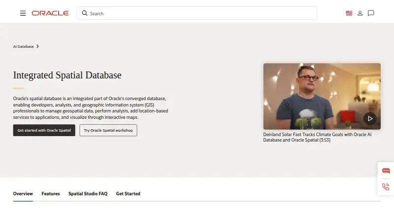 Oracle Spatial's own site