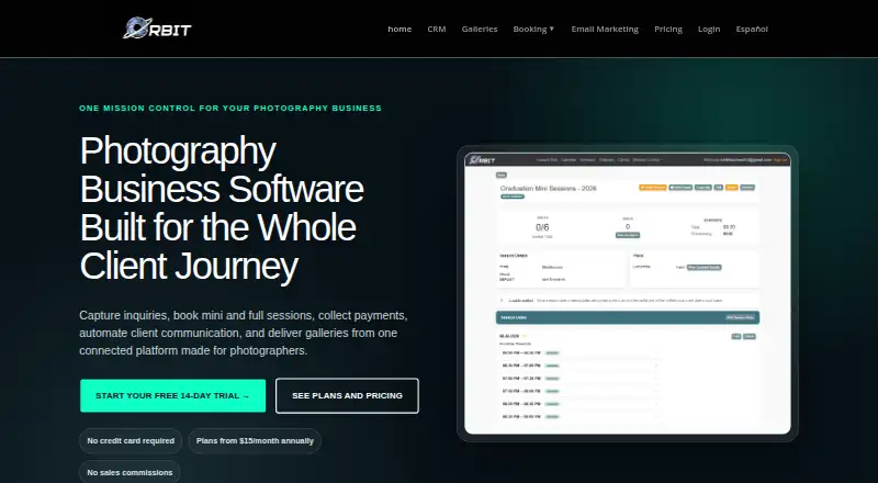 Orbit's own site