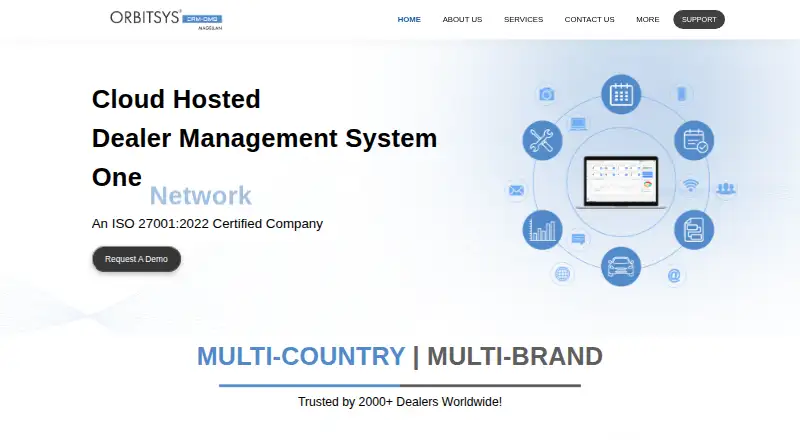 Orbitsys CRM-DMS's own site