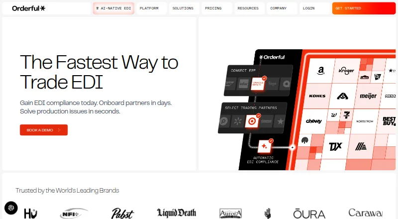 Orderful's own site