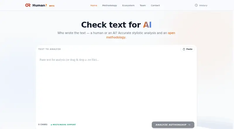 Orhuman's own site