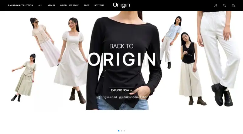 ORIGIN's own site