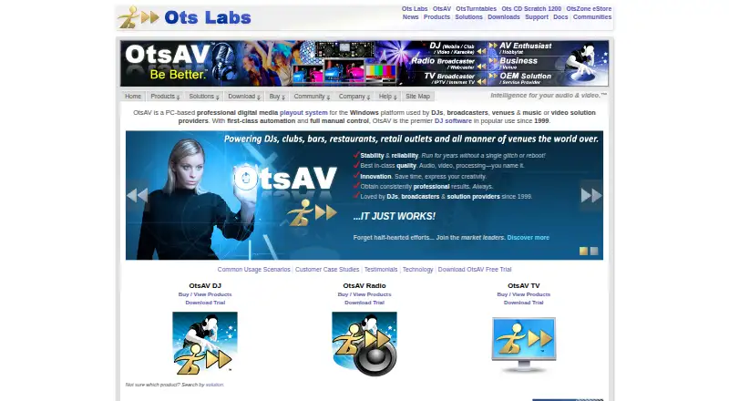 OtsAV DJ's own site