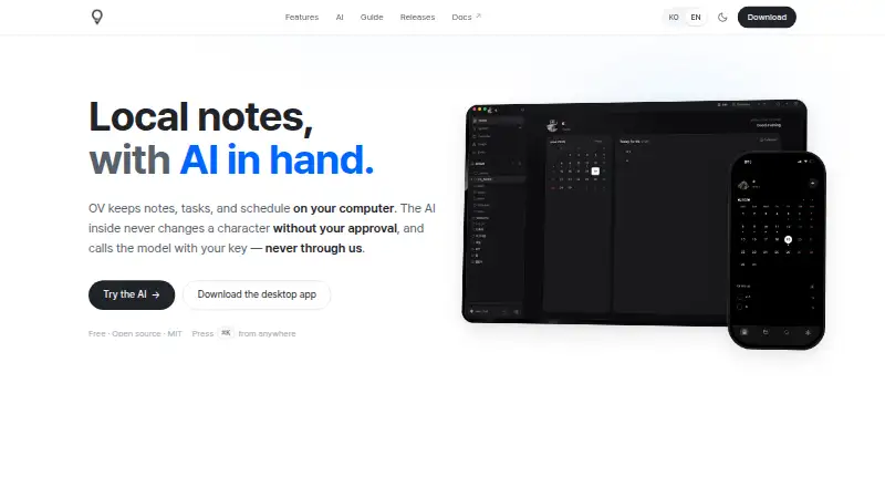 OV's own site