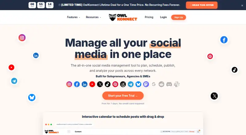 OwlKonnect's own site