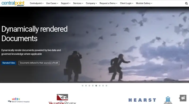 Centralpoint's own site