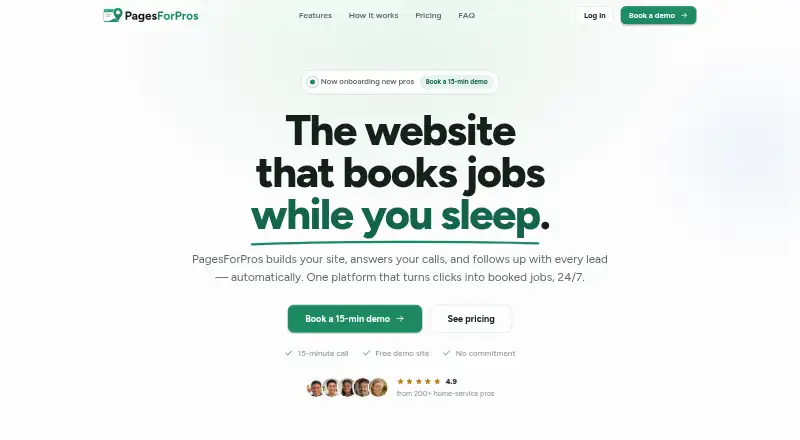 PagesForPros's own site