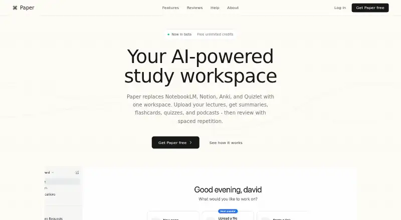 Paper's own site