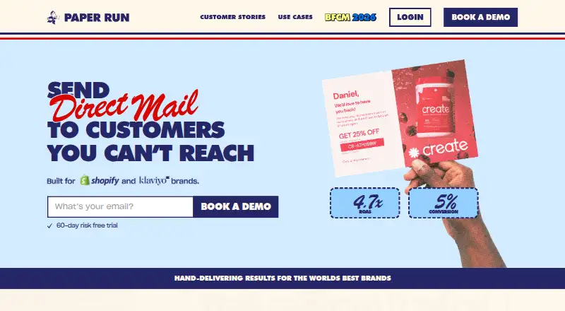 Paper Run's own site