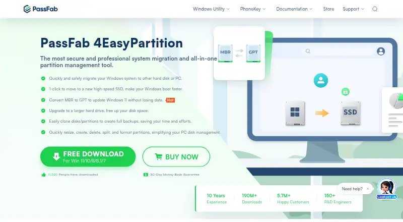PassFab 4EasyPartition's own site