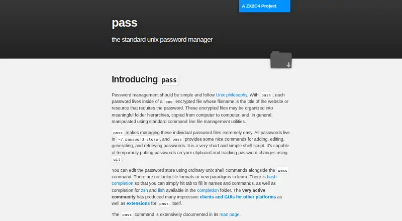 pass's own site