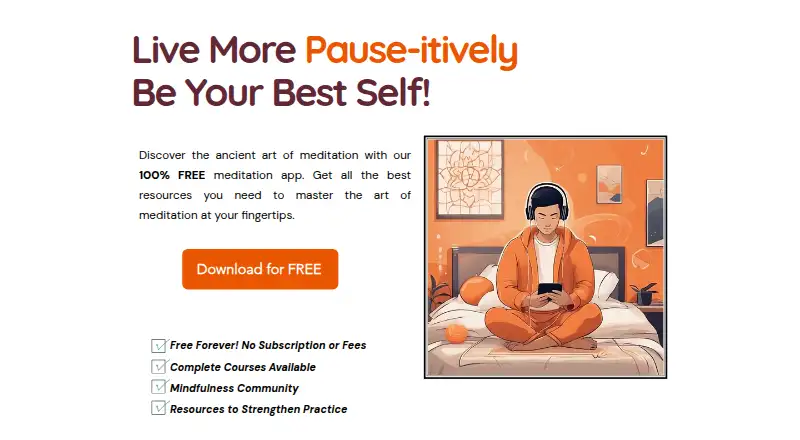 The Pause App's own site