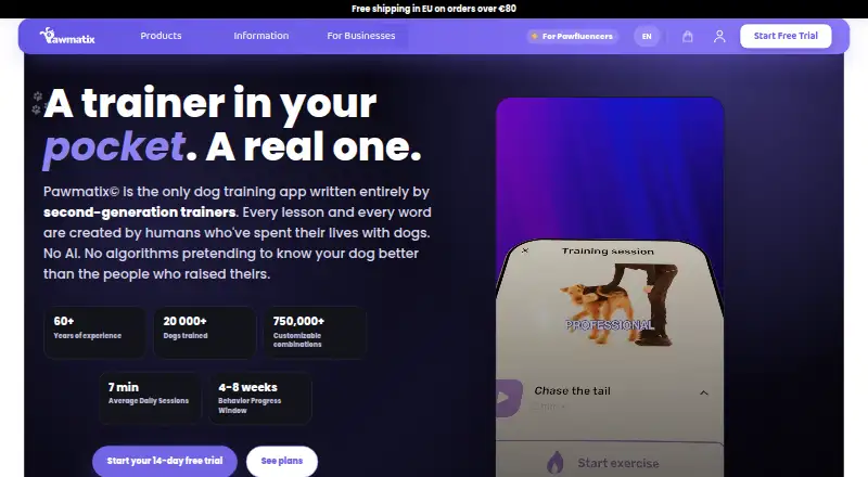 Pawmatix's own site