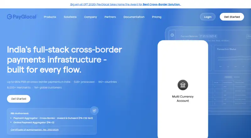 PayGlocal's own site