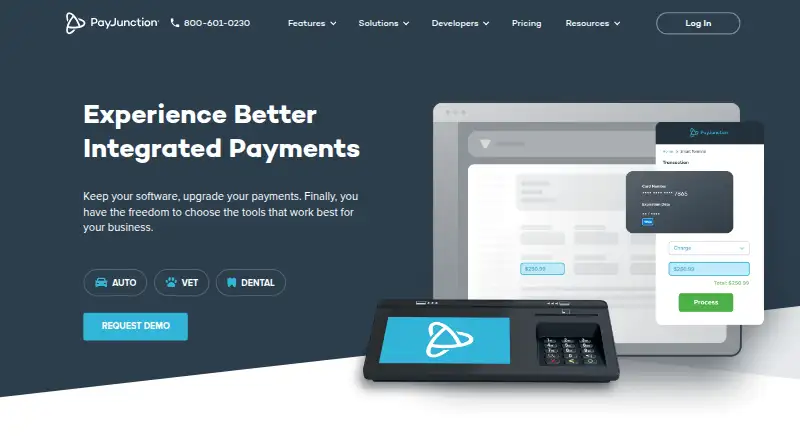 PayJunction Virtual Terminal's own site