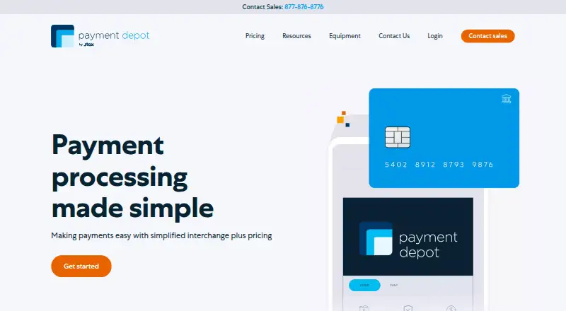 Payment Depot's own site